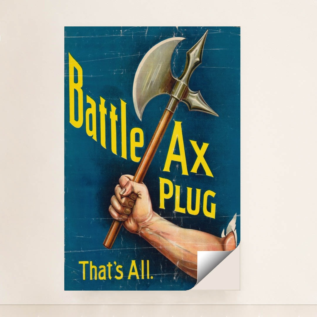 Battle ax plug, that’s all (1896) by Anonymous - Peeliez