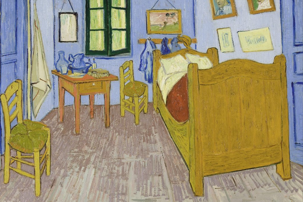 Bedroom in Arles by Vincent Van Gogh
