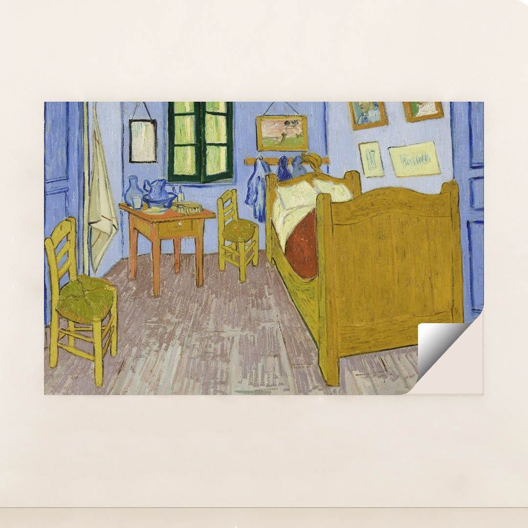 Bedroom in Arles by Vincent Van Gogh - Peeliez