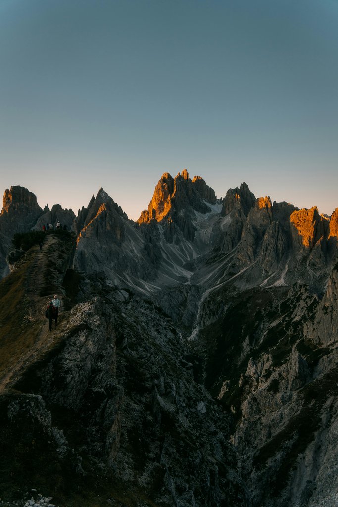 Majestic mountain peak in the province of Belluno by Sam Quek