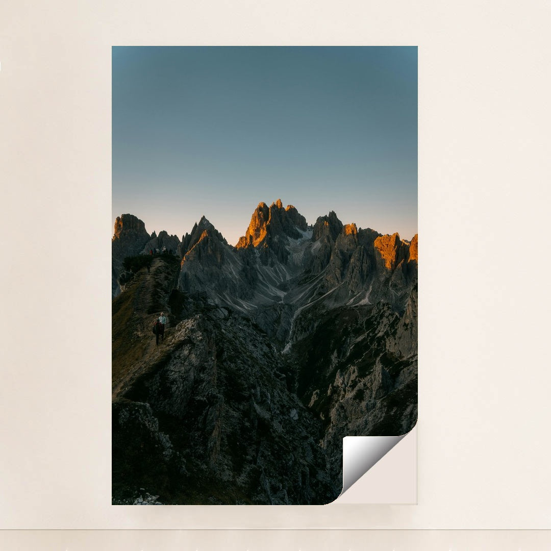 Majestic mountain peak in the province of Belluno by Sam Quek - Peeliez