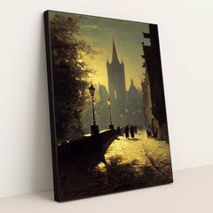 Beneath the Steeple by Seven Akins - Black Frame Stretchiez