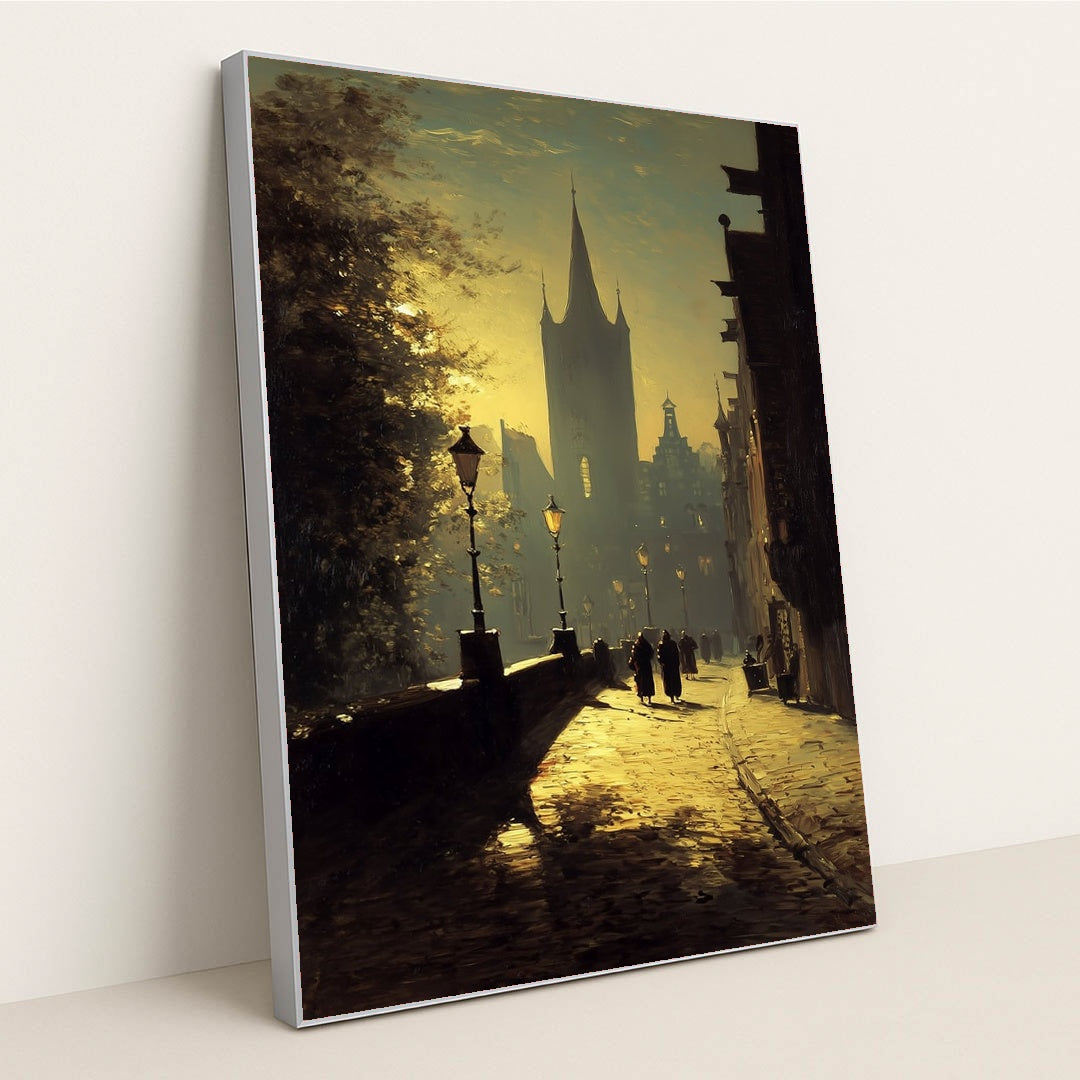 Beneath the Steeple by Seven Akins - Silver Frame Stretchiez