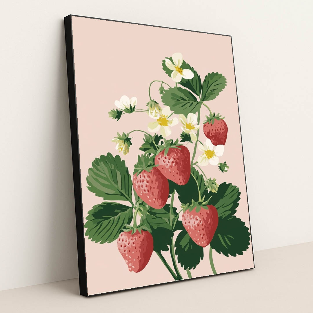 Blossom and Bloom by Melissa King - Black Frame Stretchiez
