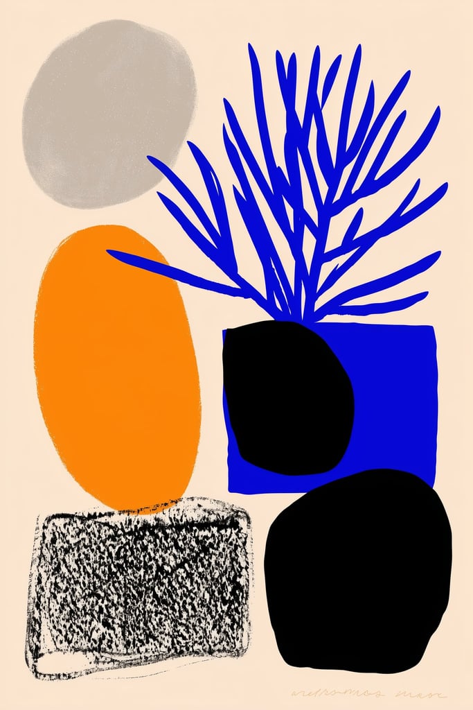 Blue Branch by Wall Gusto™