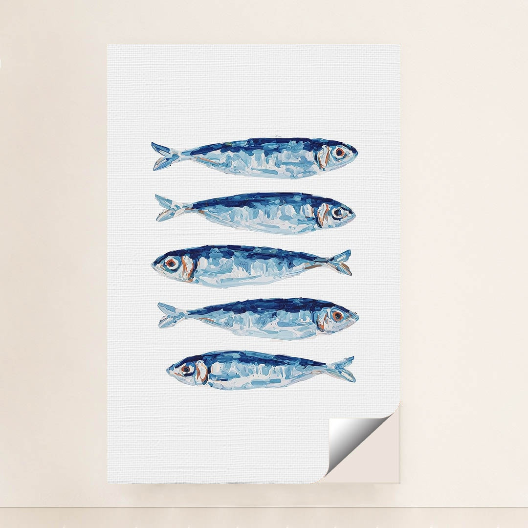 Blue Fin Row by Lila Thorne - Peeliez