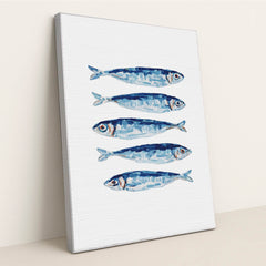 Blue Fin Row by Lila Thorne - Silver Frame Stretchiez