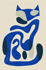 Blue Fox Curve by Wall Gusto™