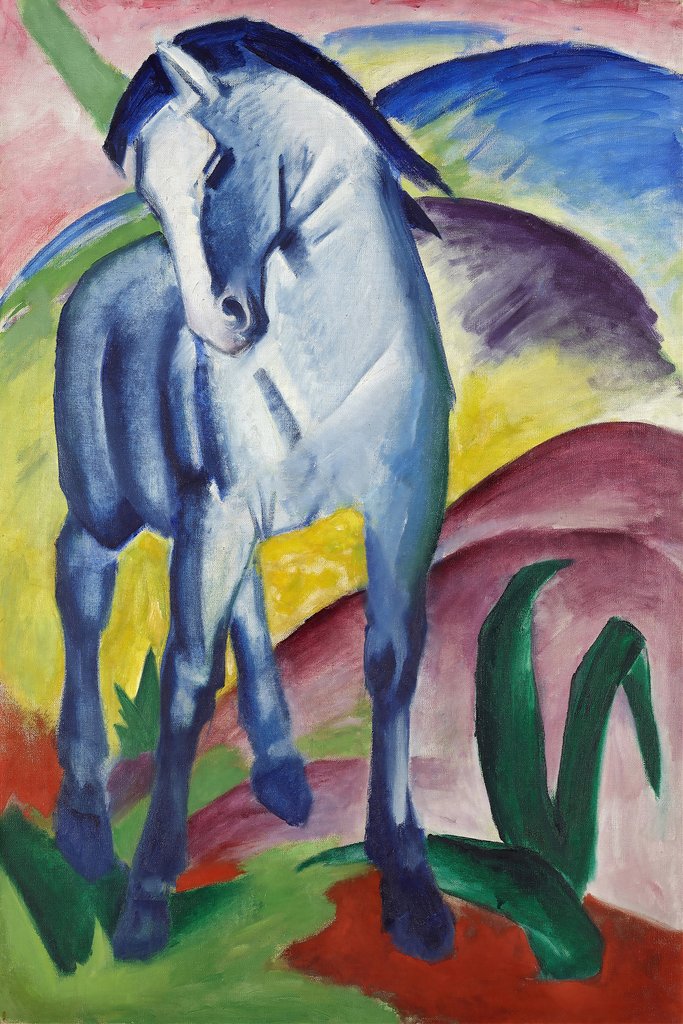 Blue Horse I (1911) by Franz Marc