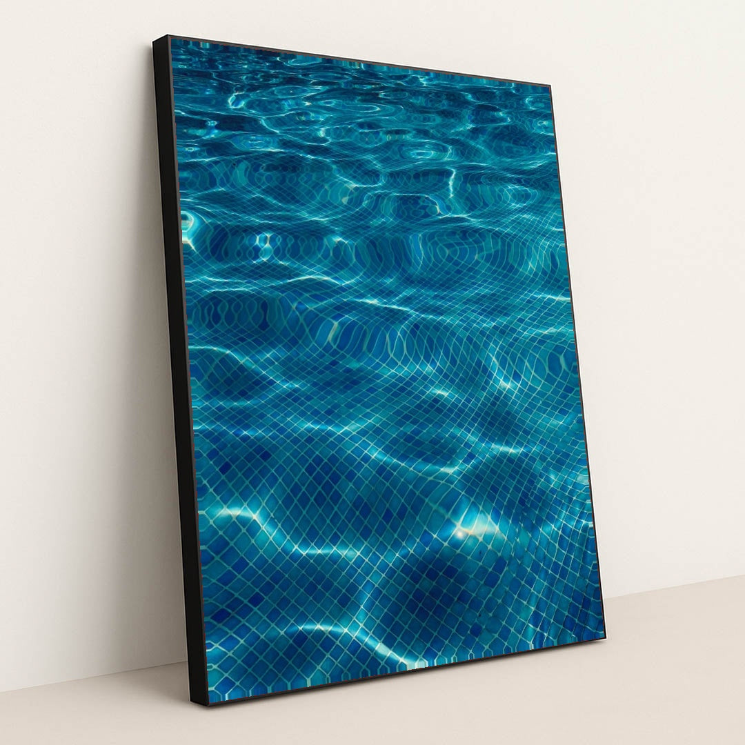 Blue Hour by Tiemen Aperloo - Black Frame Stretchiez