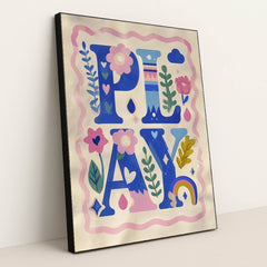 Blue Letter Playbook by Melissa King - Black Frame Stretchiez