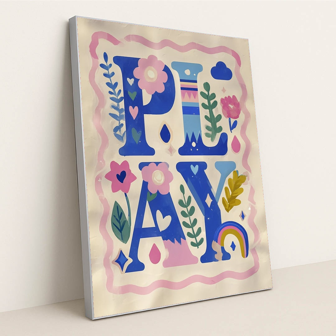 Blue Letter Playbook by Melissa King - Silver Frame Stretchiez