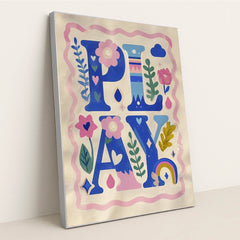 Blue Letter Playbook by Melissa King - Silver Frame Stretchiez