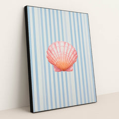Blush Tide Scallop by Lila Thorne - Black Frame Stretchiez