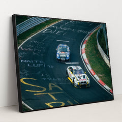 BMW M6 GT3 at the Nürburgring by Max Böttinger - Black Frame Stretchiez