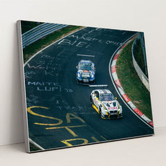 BMW M6 GT3 at the Nürburgring by Max Böttinger - Silver Frame Stretchiez