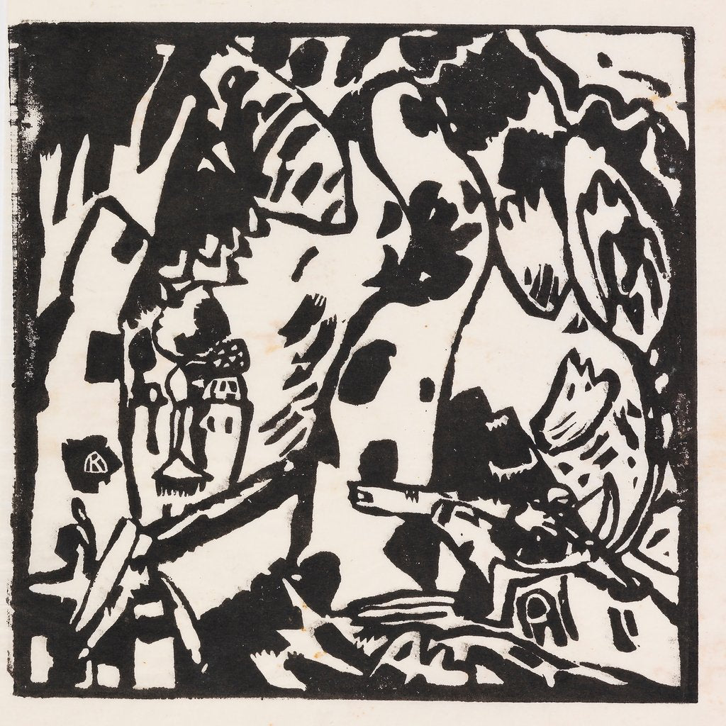 Bogenschütze (1908) by Wassily Kandinsky