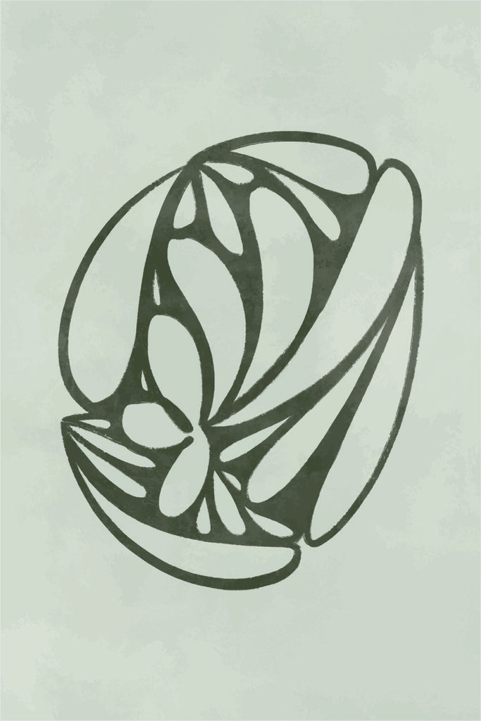 Botanical Curves by Anonymous