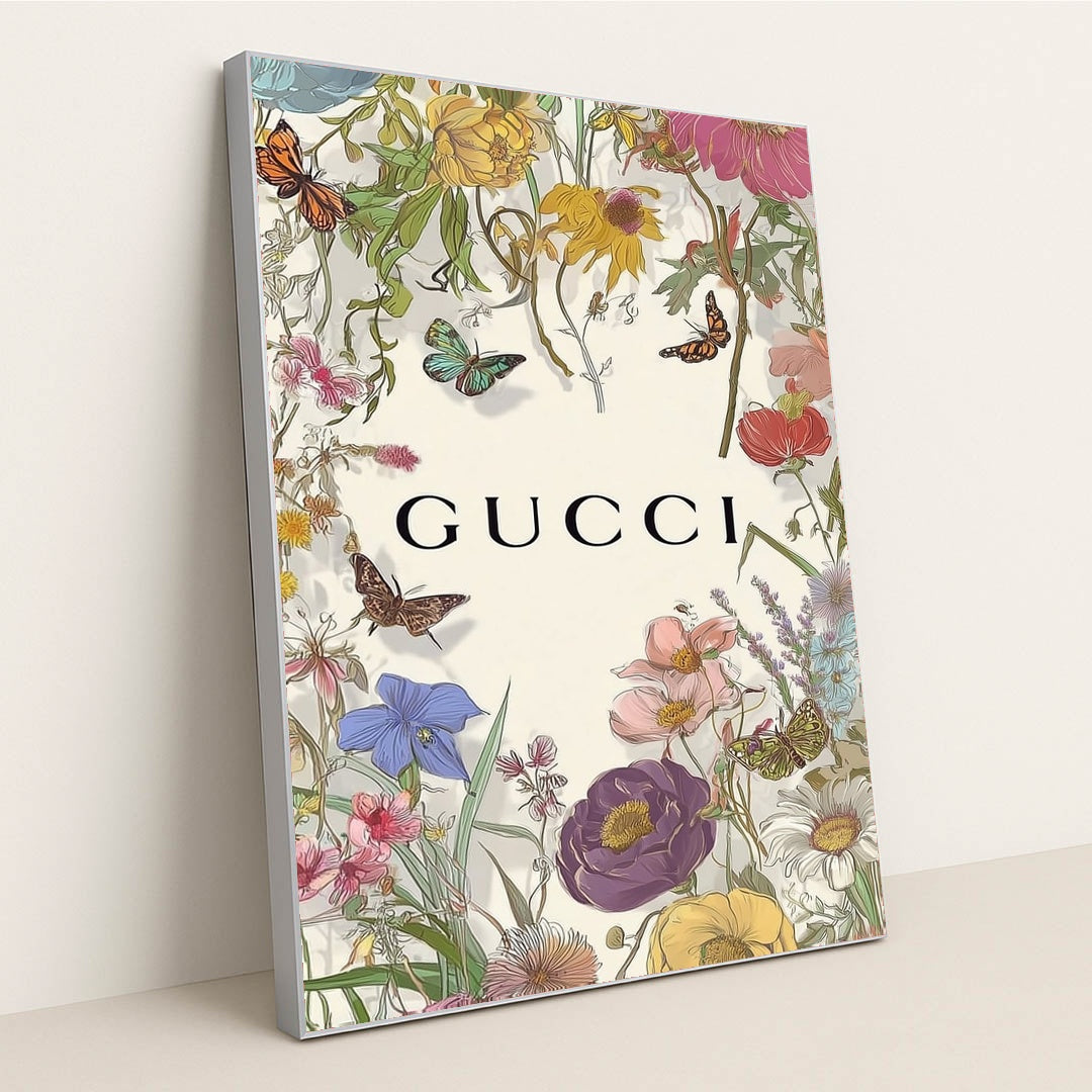 Botanical Opulence by Lila Thorne - Silver Frame Stretchiez