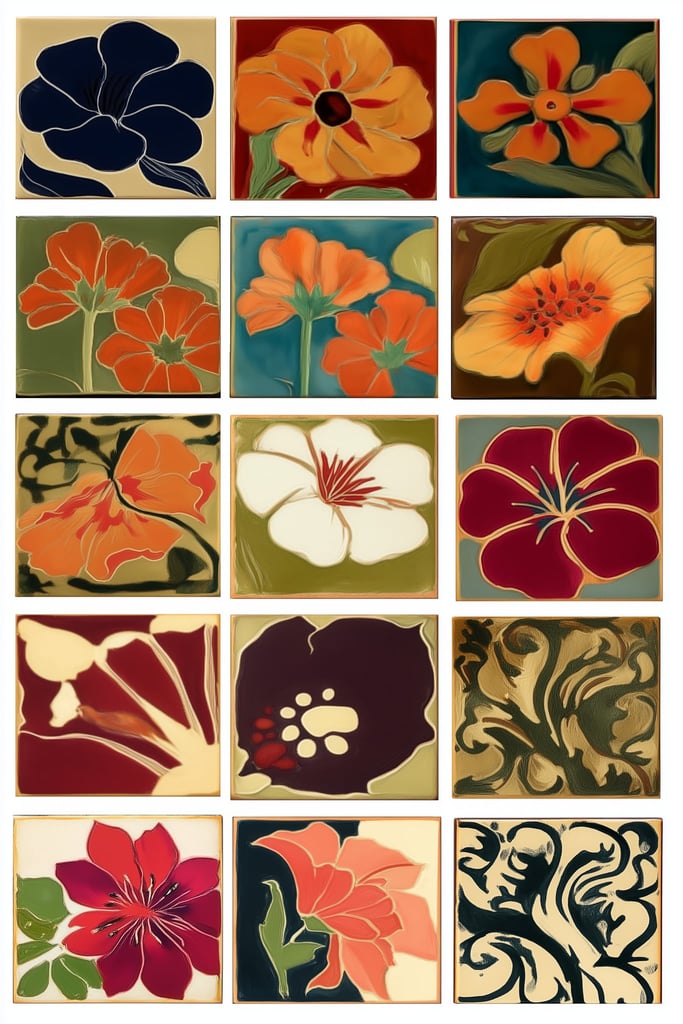 Botanical Quilt by Sarah Jones