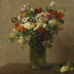 Flowers from Normandy by Henri Fantin-Latour