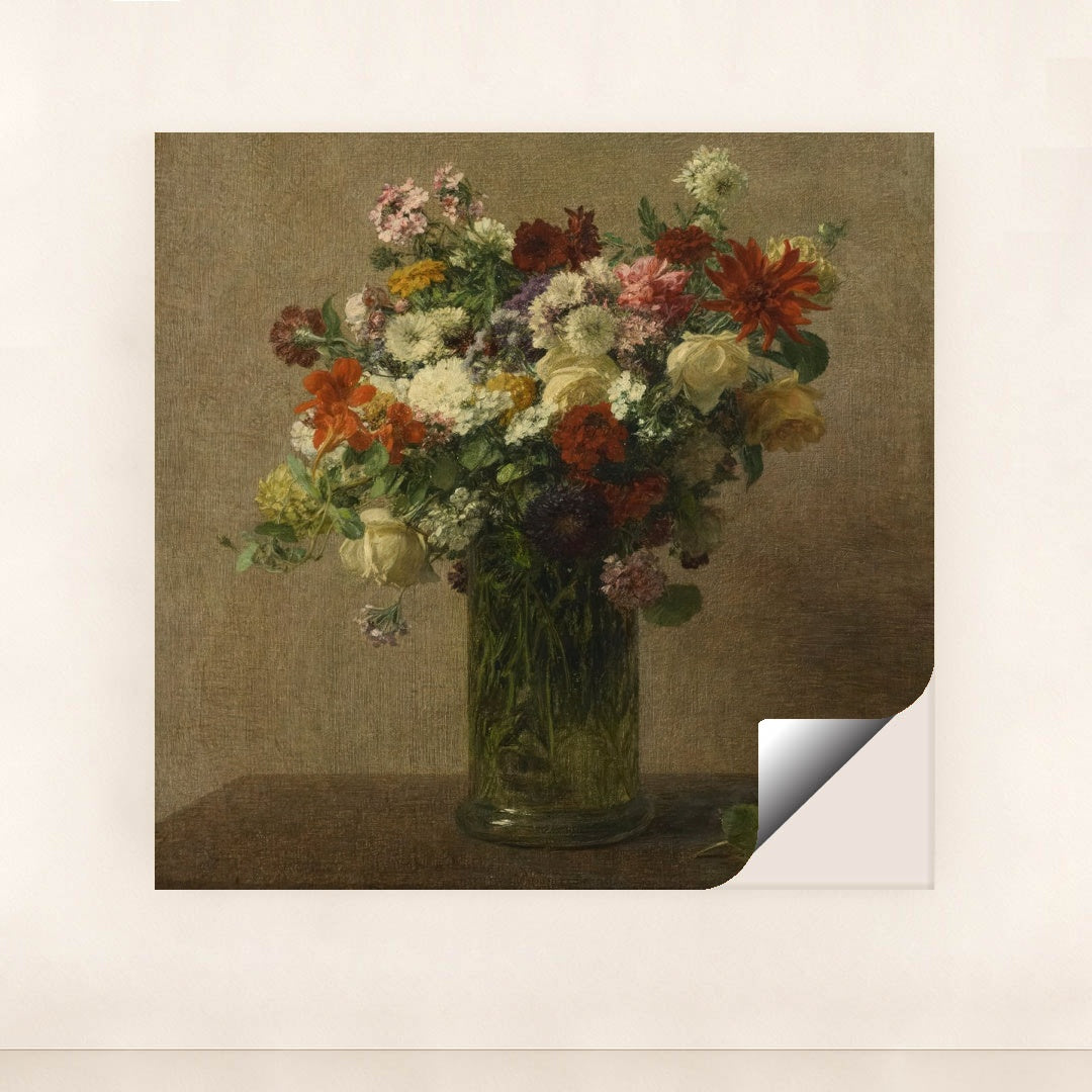Flowers from Normandy by Henri Fantin-Latour - Peeliez