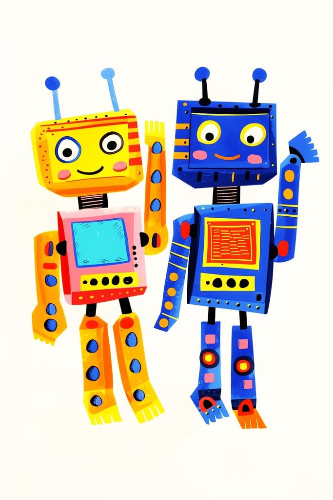 Bright Bots by Melissa King