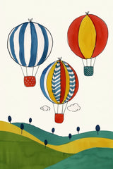 Sky Balloons by Melissa King
