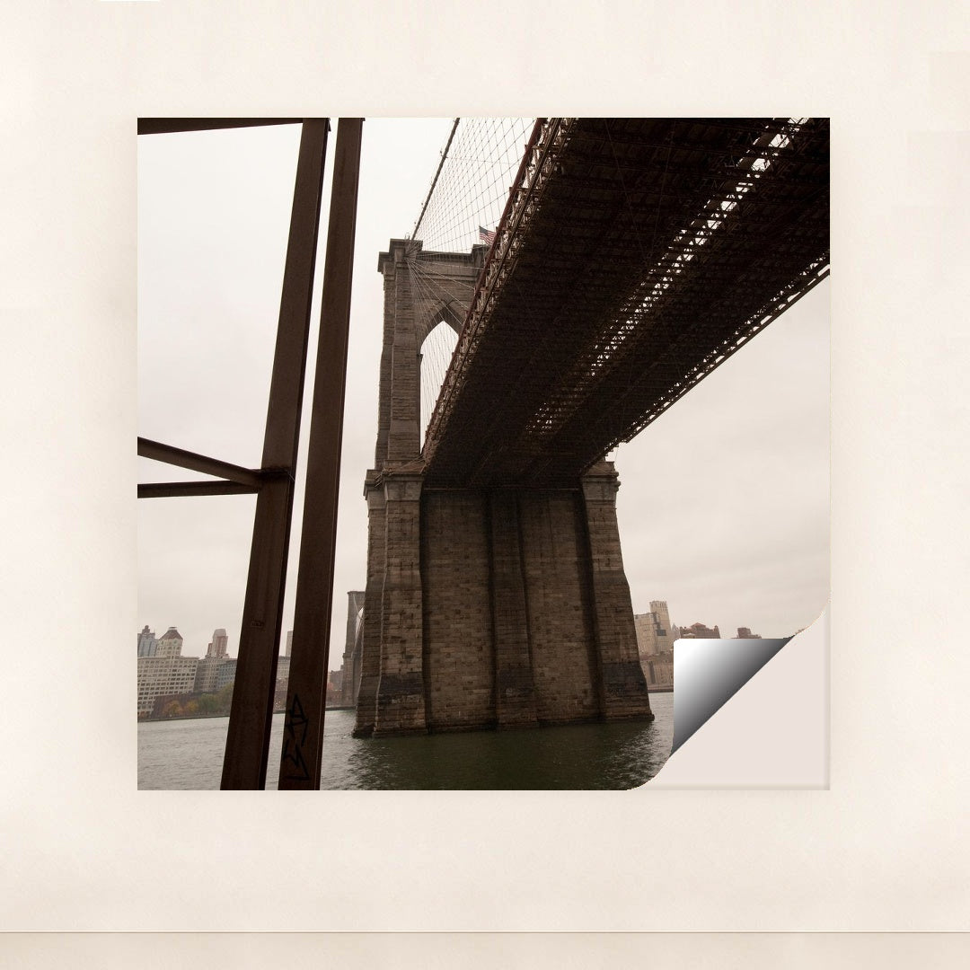 Iconic Brooklyn Bridge: A Symbol of American Engineering by Anonymous - Peeliez
