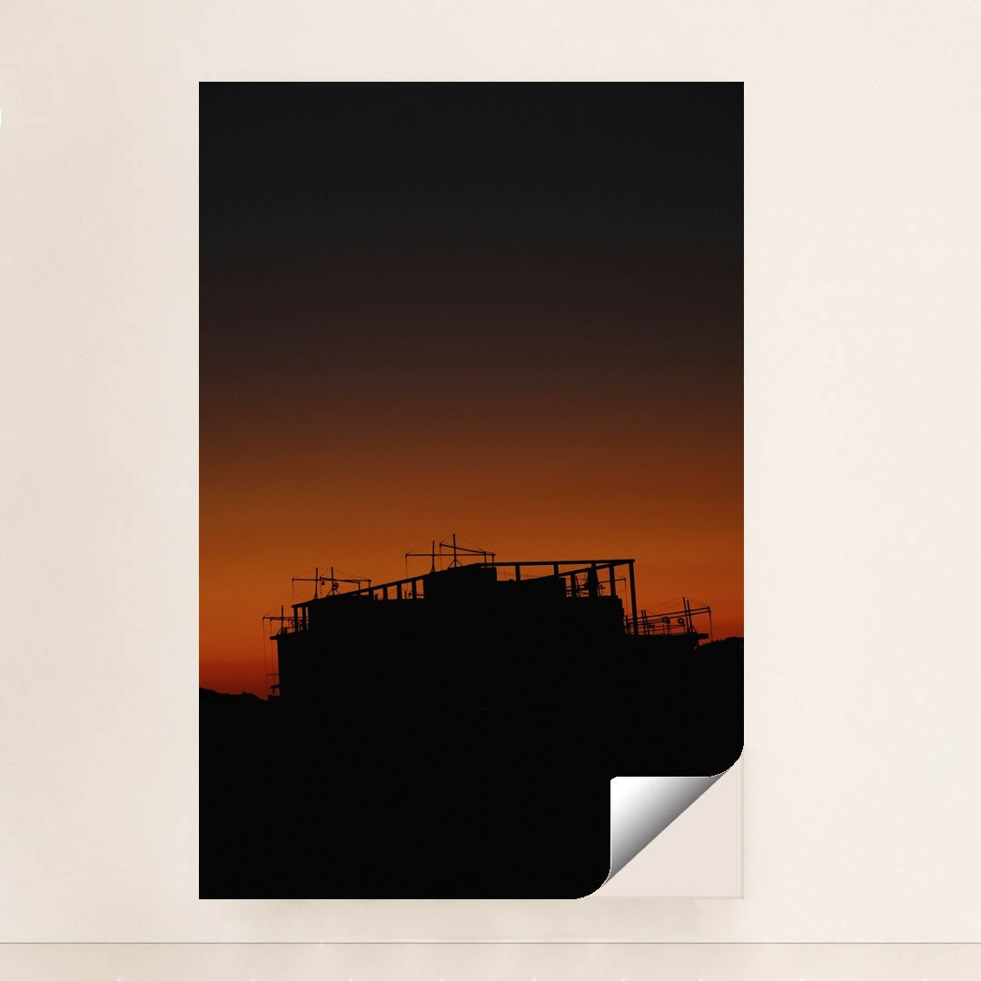 Building Silhouette at Sunset by billow926 - Peeliez