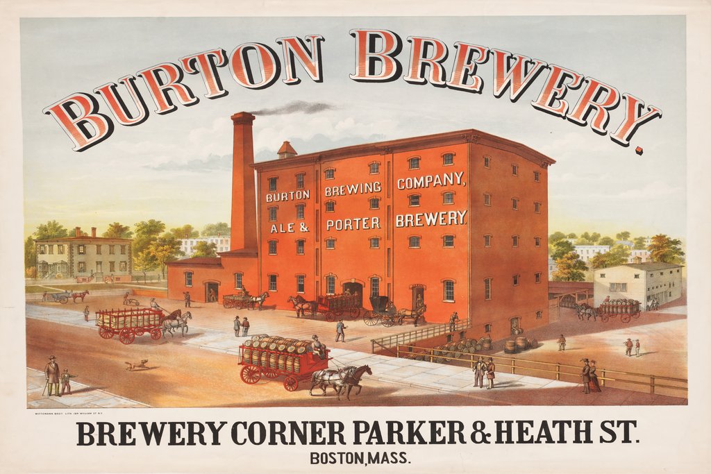 Burton Brewery (1877) by Anonymous
