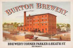 Burton Brewery (1877) by Anonymous
