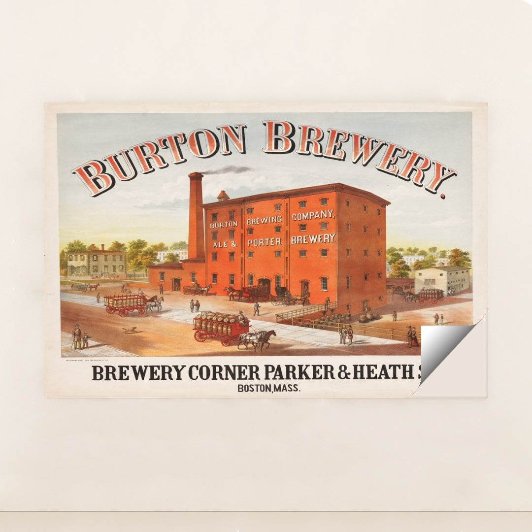 Burton Brewery (1877) by Anonymous - Peeliez