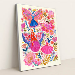 Butterfly Sprites by Melissa King - Silver Frame Stretchiez
