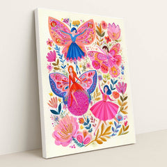 Butterfly Sprites by Melissa King - White Frame Stretchiez