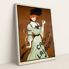 CACHOU LAJAUNIE (1900) by Leonetto Cappiello - Silver Frame Stretchiez