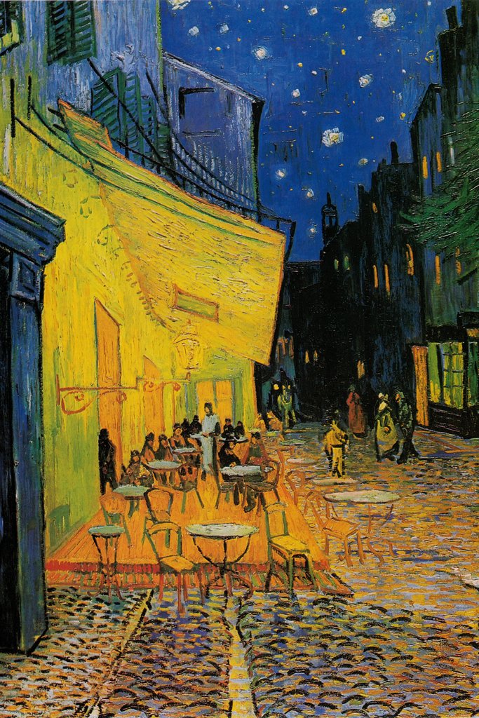 Café Terrace at Night by Vincent Van Gogh