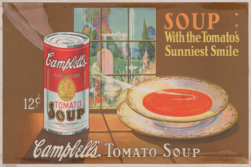 Campbell’s tomato soup. (1920) by Anonymous