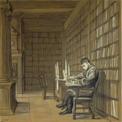 Candlelit Study by Seven Akins