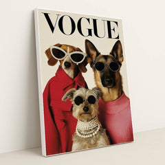 Canine Couture by Luca Verden - White Frame Stretchiez