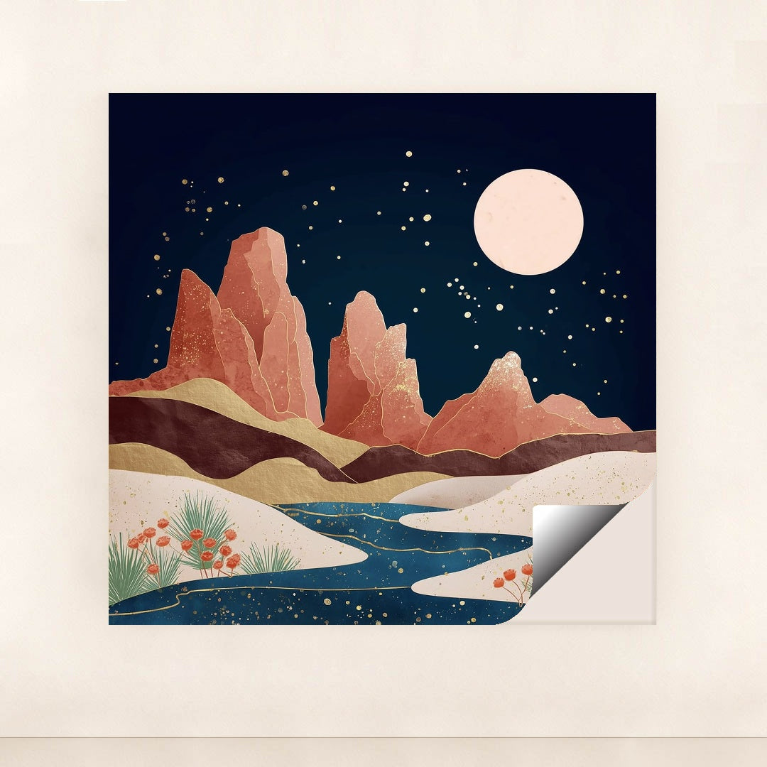 Canyon By Moonlight by Sarah Jones - Peeliez