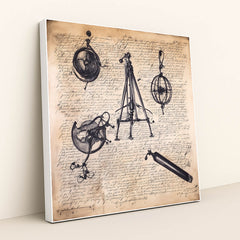 Celestial Apparatus by Seven Akins - White Frame Stretchiez