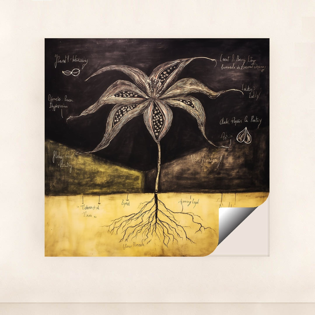 Chalkboard Bloom by Seven Akins - Peeliez