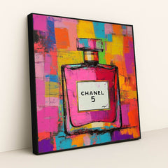 Chanel No. 5 Pop by CB Designs - Black Frame Stretchiez