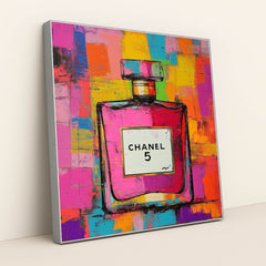 Chanel No. 5 Pop by CB Designs - Silver Frame Stretchiez