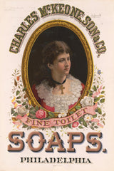 Charles McKeone, Son & Co., fine toilet soaps, Philadelphia (1880) by Wells & Hope Co.