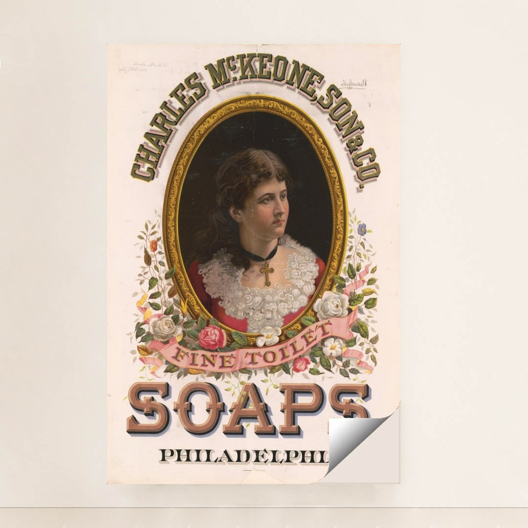 Charles McKeone, Son & Co., fine toilet soaps, Philadelphia (1880) by Wells & Hope Co. - Peeliez