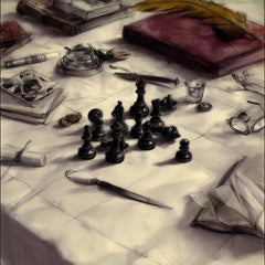 Checkmate Manuscript by Seven Akins