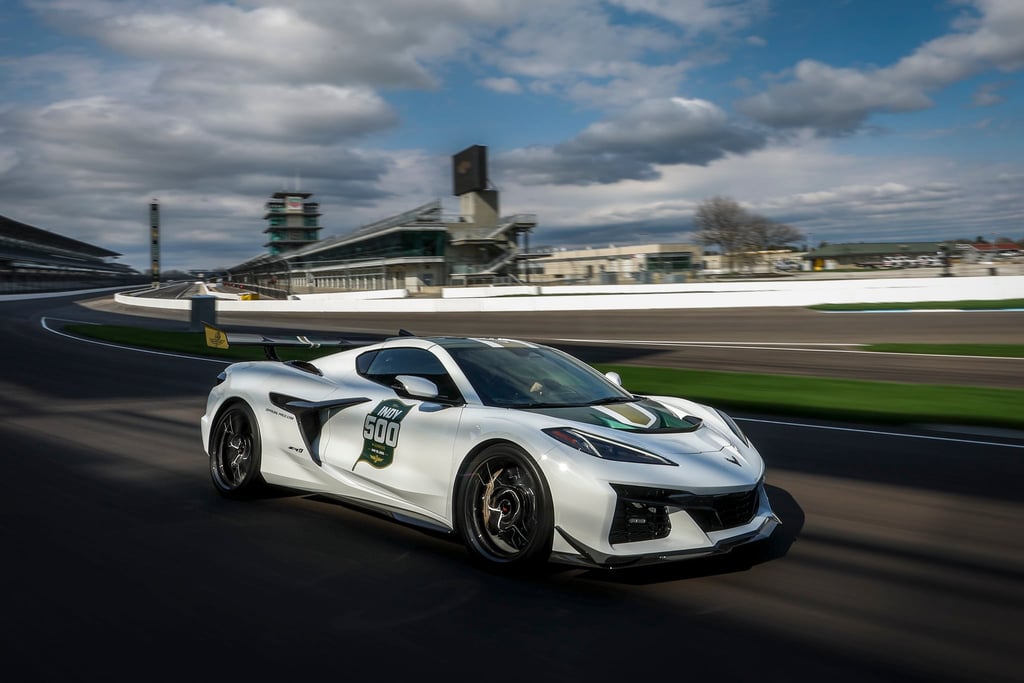 Chevrolet Corvette Pace Car — 2025 Year in Photos at IMS | Full Speed by Chris Owens