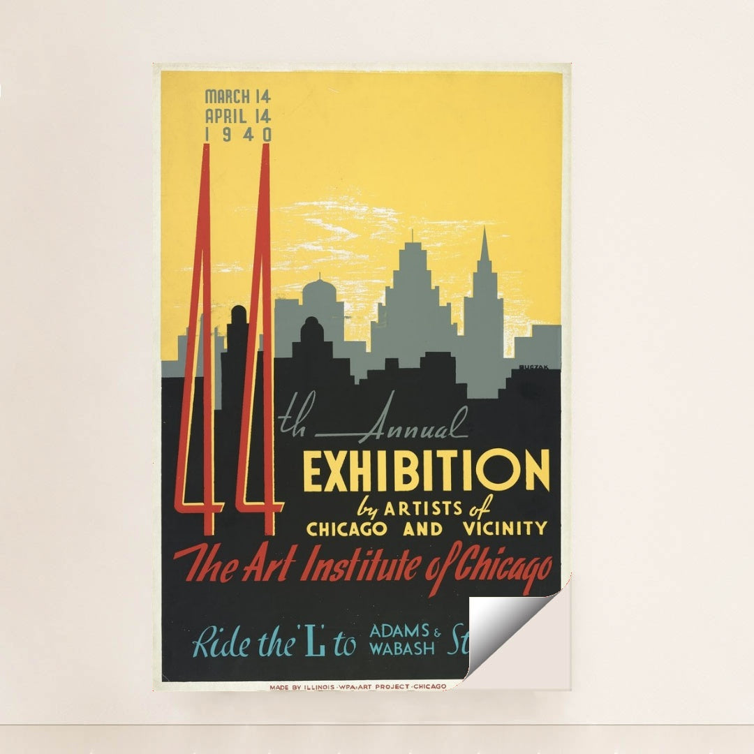44th annual exhibition by artists of Chicago and vicinity (1939) by John Buczak - Peeliez